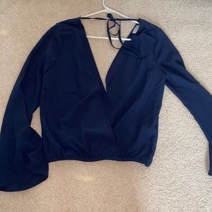 Sexy Open Front & Back long sleeve